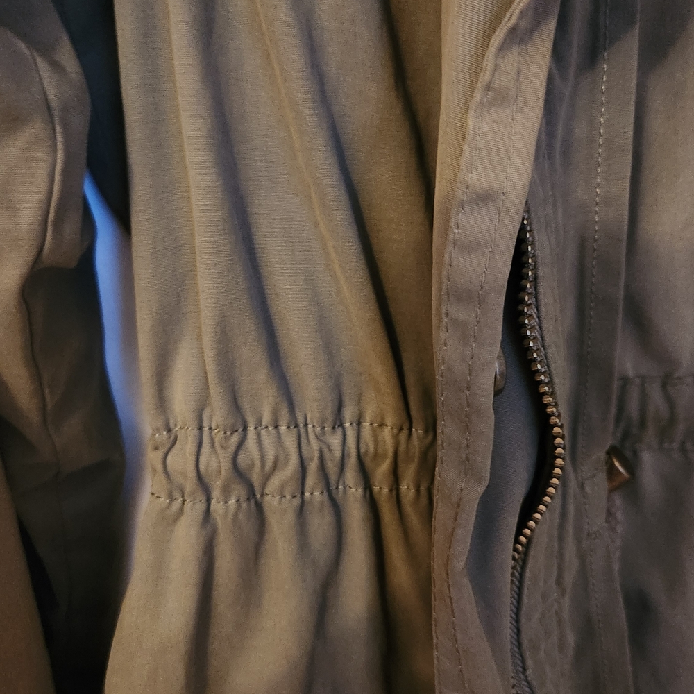 Womens Trench Coat-Mossimo Supply Co. Khaki - Picture 6 of 13